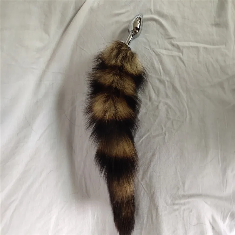 Водная сука хвост Зубр енота Косплей Опора анальный задний двор игрушки пара