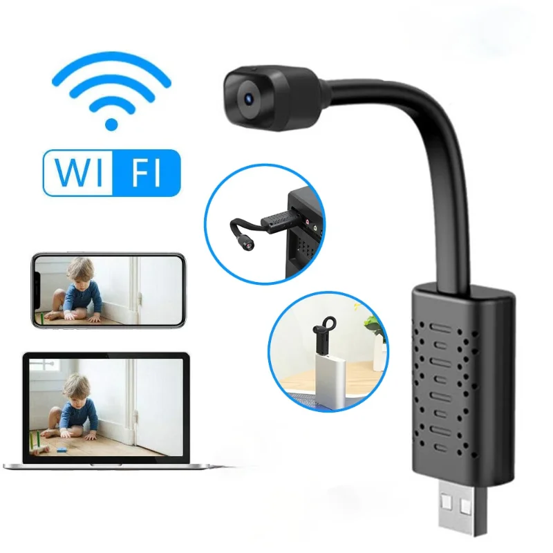 

IP-камера видеонаблюдения с Wi-Fi, Full HD 1080P