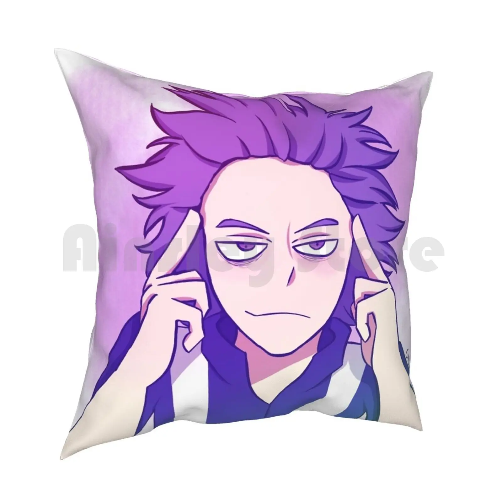 Hitoshi Shinso Подушка Чехол напечатанная домашняя мягкая искусственная Обложка аниме