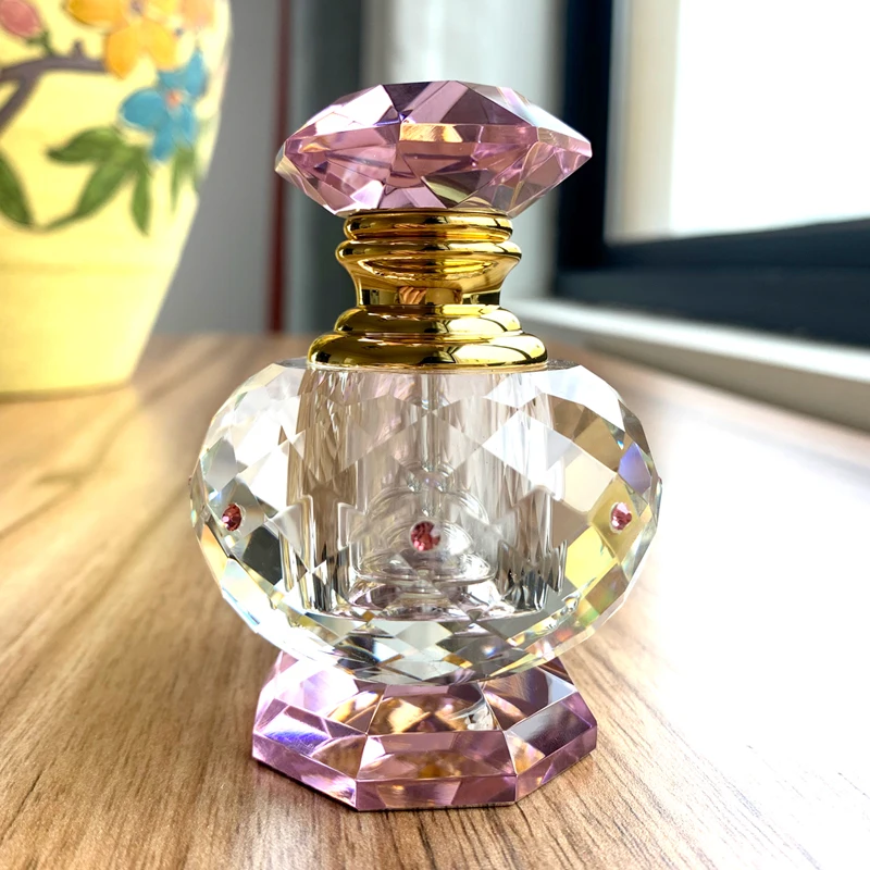 Розовый многоразовый флакон для духов ручной работы 6 мл | Дом и сад