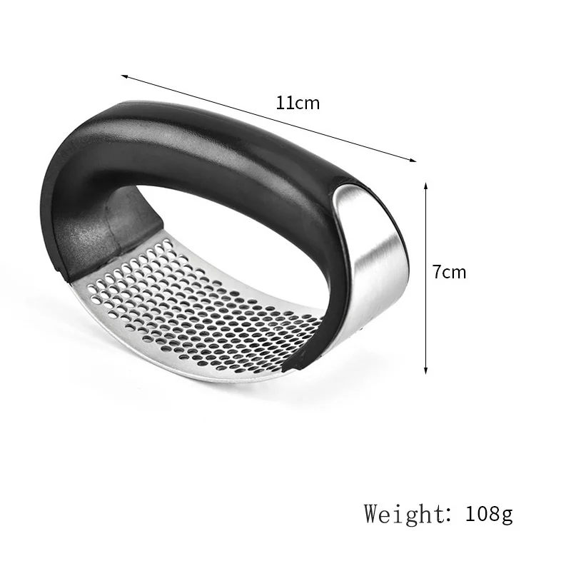 Чеснок Пресс имбирь Прессер дробилка соковыжималка резак нержавеющая сталь