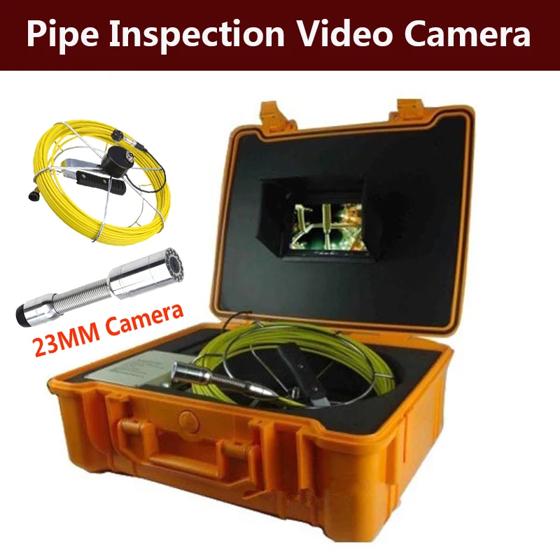 7 дюймов цифровой высокой Разрешение Экран труба канализационная инспекционный