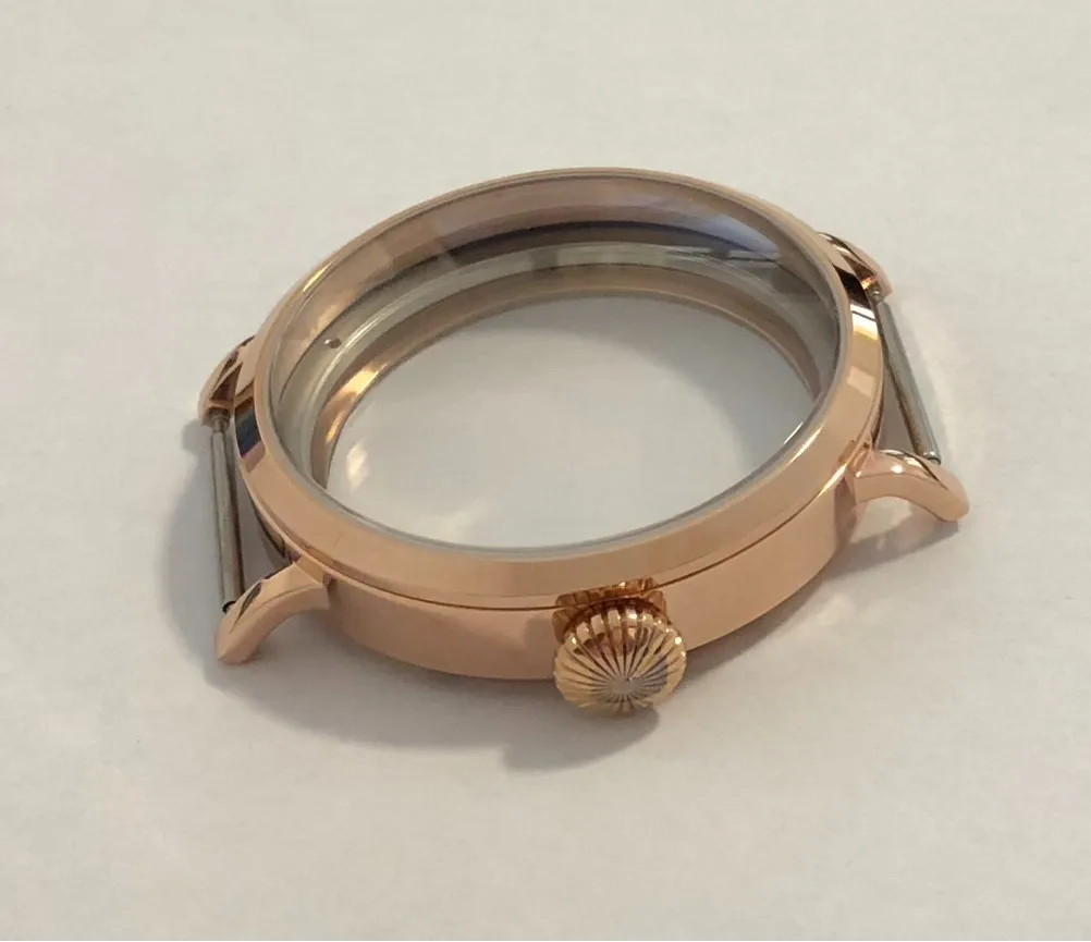 46 мм высококачественный чехол для часов из нержавеющей стали 316L s 6497 6498 Чехол