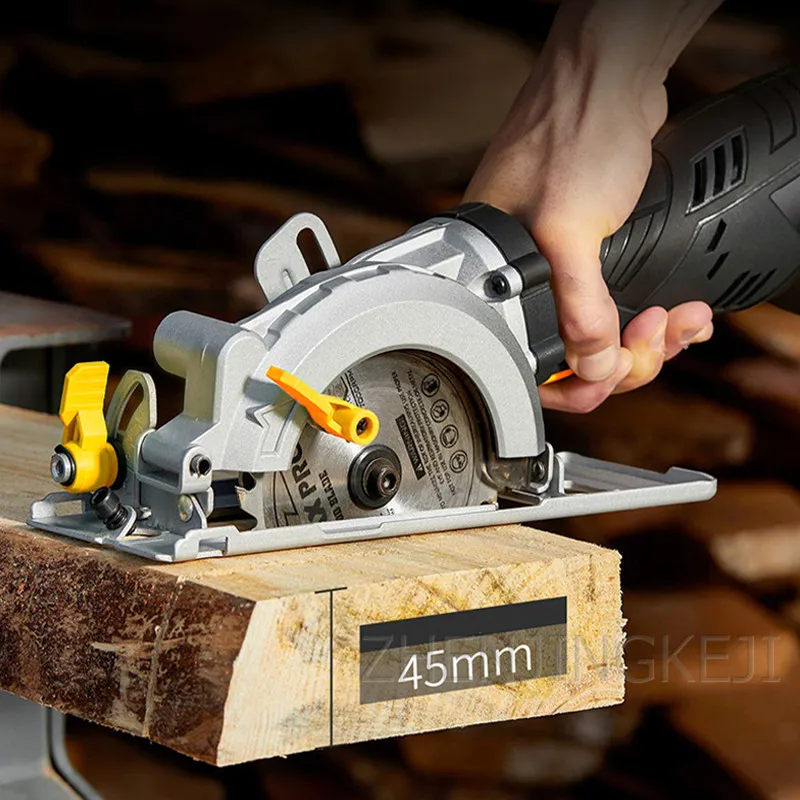Мини-режущий станок деревообрабатывающая электрическая циркулярная пила