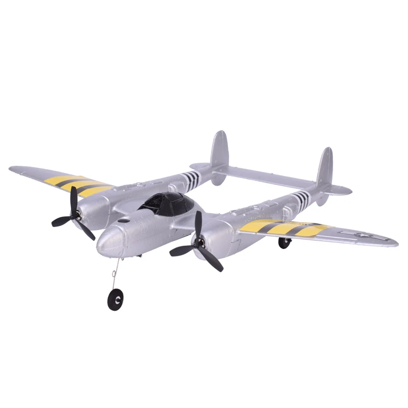 FX-816 моделирование P38 самолет 2 4 GHz RC 2CH модель самолета с фиксированным крылом