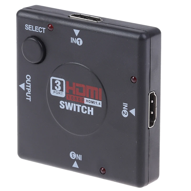 Hdmi 3 порта Переключатель Авто переключатель сплиттер селектор концентратор