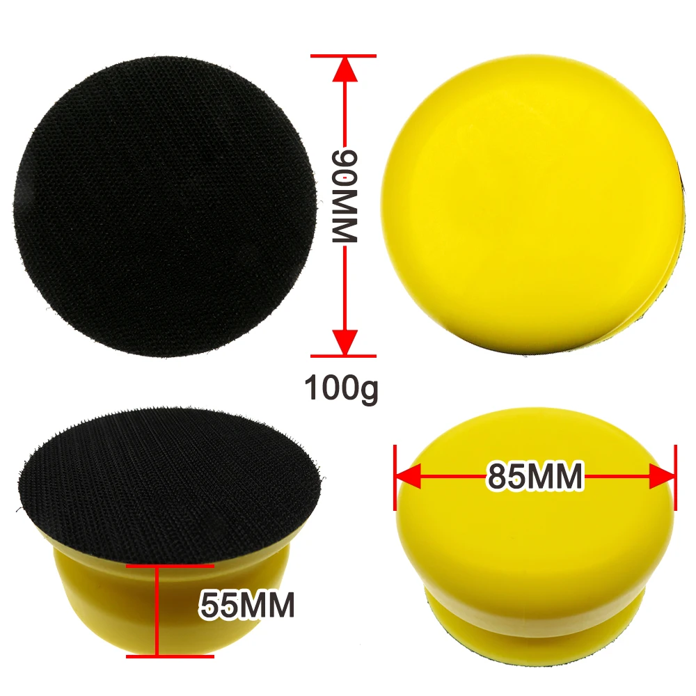 Абразивная шлифовальная подушка разные размеры 5 дюймов 125 мм 6 150 полиуретановая