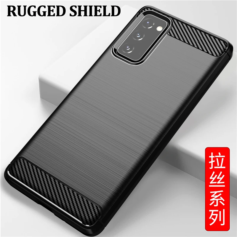 for samsung galaxy s22 case samsung s20 fe case rubber carbon soft silicone cover for galaxy s20 fe s21 fe s22 ultra plus case free global shipping