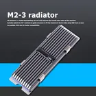 Радиатор M.2 SSD NVMe, алюминиевый радиатор для жесткого диска M2 2280, с термопрокладкой для PCIe SATA M2, SSD для ПК