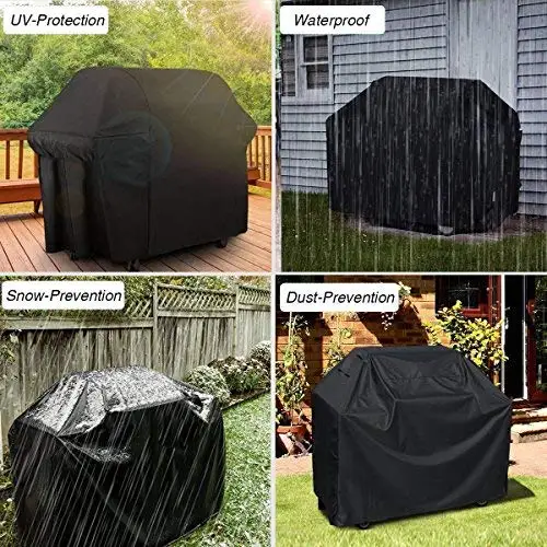 outdoor waterproof bbq cover bbq accessories grill cover anti dust rain gas charcoal electric barbeque grill protection 7 sizes free global shipping