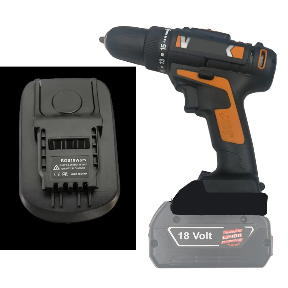 Адаптер электроинструмента для Bosch 18 в BAT609 BAT618G преобразователь литий-ионной
