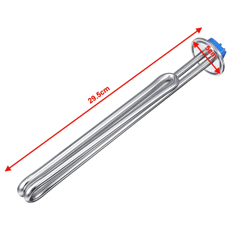 240V 3500W Electrical Heating Element Water Brewing Heater 1.5'' Tri-clamp Immersion Tube For Water Boiler Stainless Steel