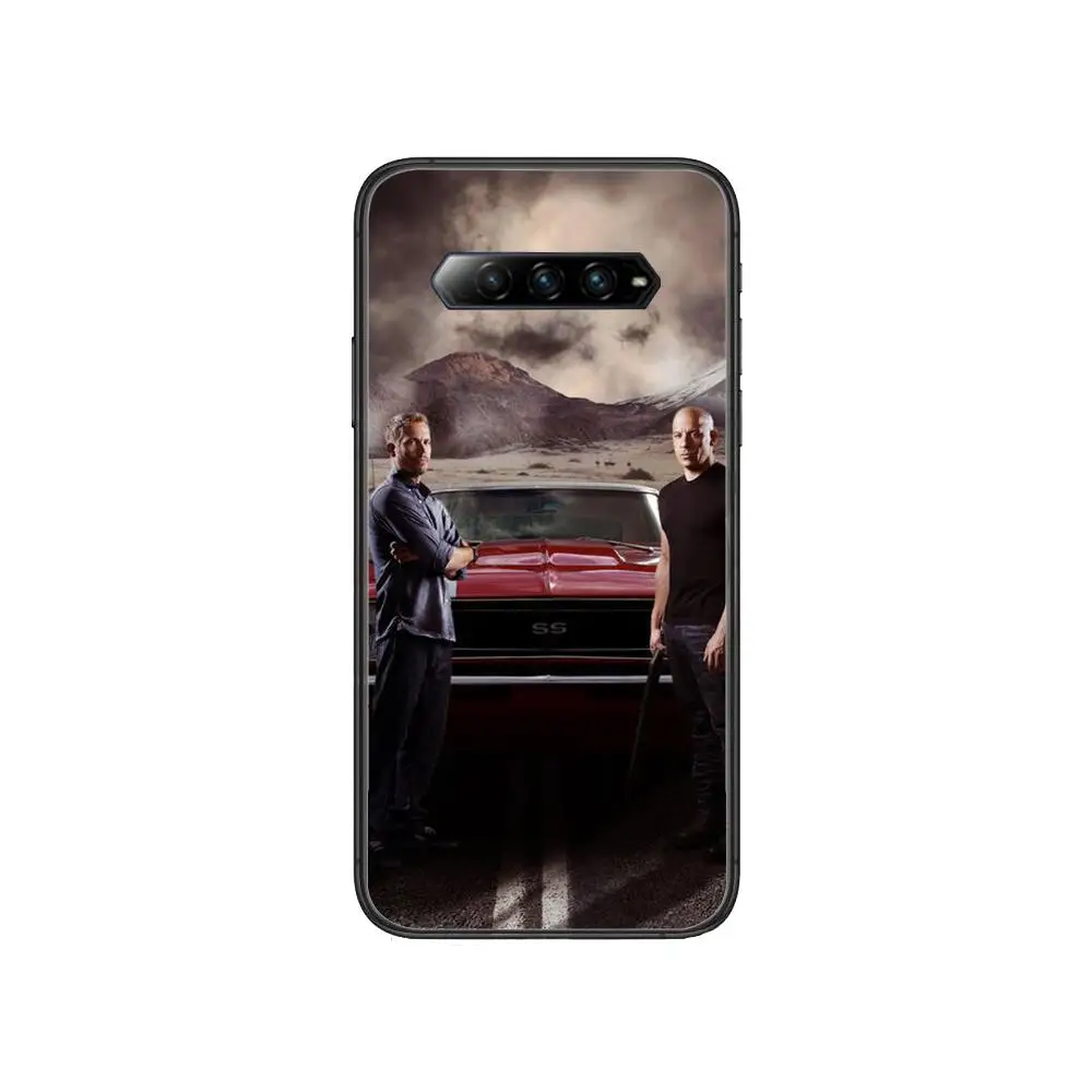 

Passion movie speed passion Anime Phone Case For xiaomi Black Shark 2 3 3s 4 Pro Helo Black Cover Silicone Back Prett