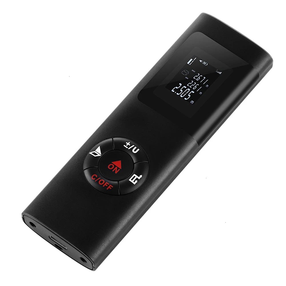 Мини лазерный дальномер 40 м с подсветкой | Инструменты