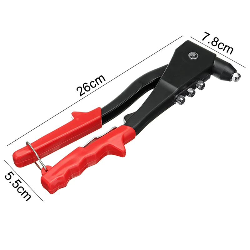 101 шт./компл. Алюминий вытяжная заклепка инструмент Тяжелая гайка Резьбовая