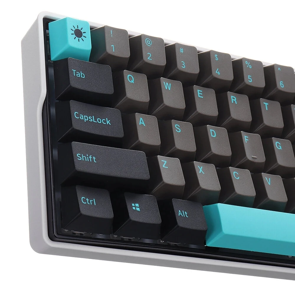 109 ключей графитовый синий Keycap набор OEM профиль PBT Keycaps для RK 61/68/87/104/108 клавиш
