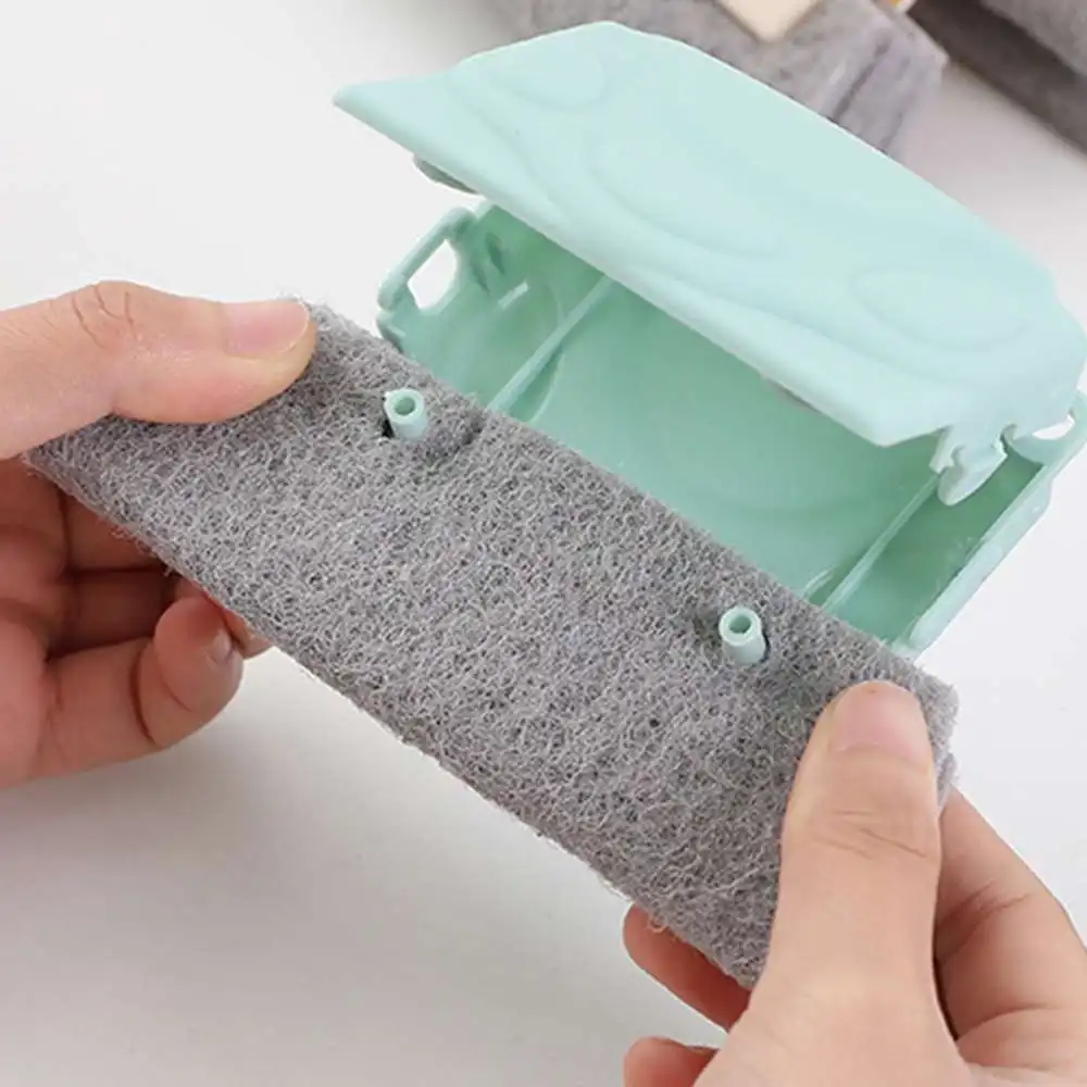 

5 Pcs/Set Window Groove Cleaning Cloth Cleaning Brush Windows Slot Cleaner Brush Kitchen Slot Clean Tool Household Supplies