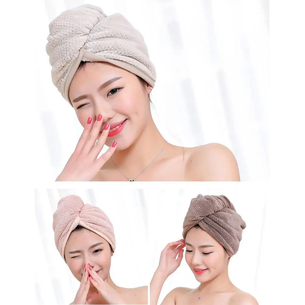 Волшебная быстросохнущая сушилка для волос из микрофибры 1 шт. портативная