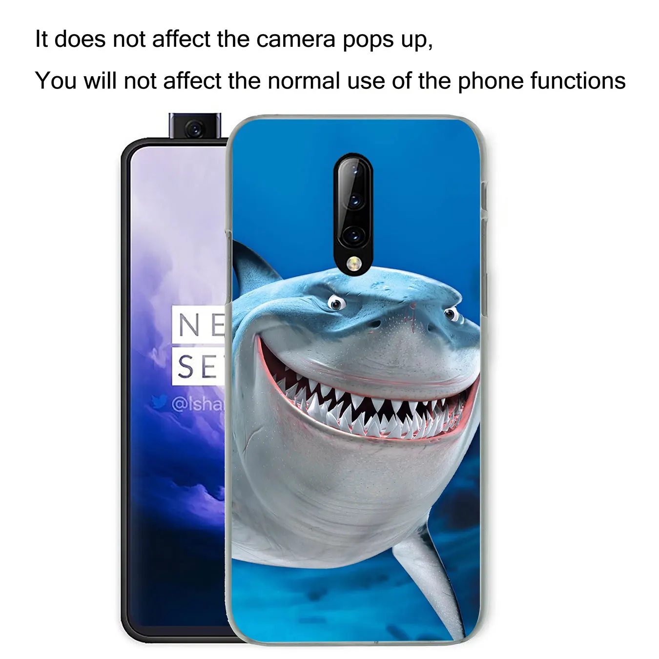 Жесткий пластиковый Чехол для мобильного телефона Finding Nemo Marlin Dory Nem чехол Oneplus 7 7T