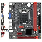 Материнская плата для Asus B75M LGA1155 Intel B75M DDR3 * 2 16G PCI-E 3,0 USB3.0 Micro Core I7 I5 I3 материнская плата 100M сетевая карта