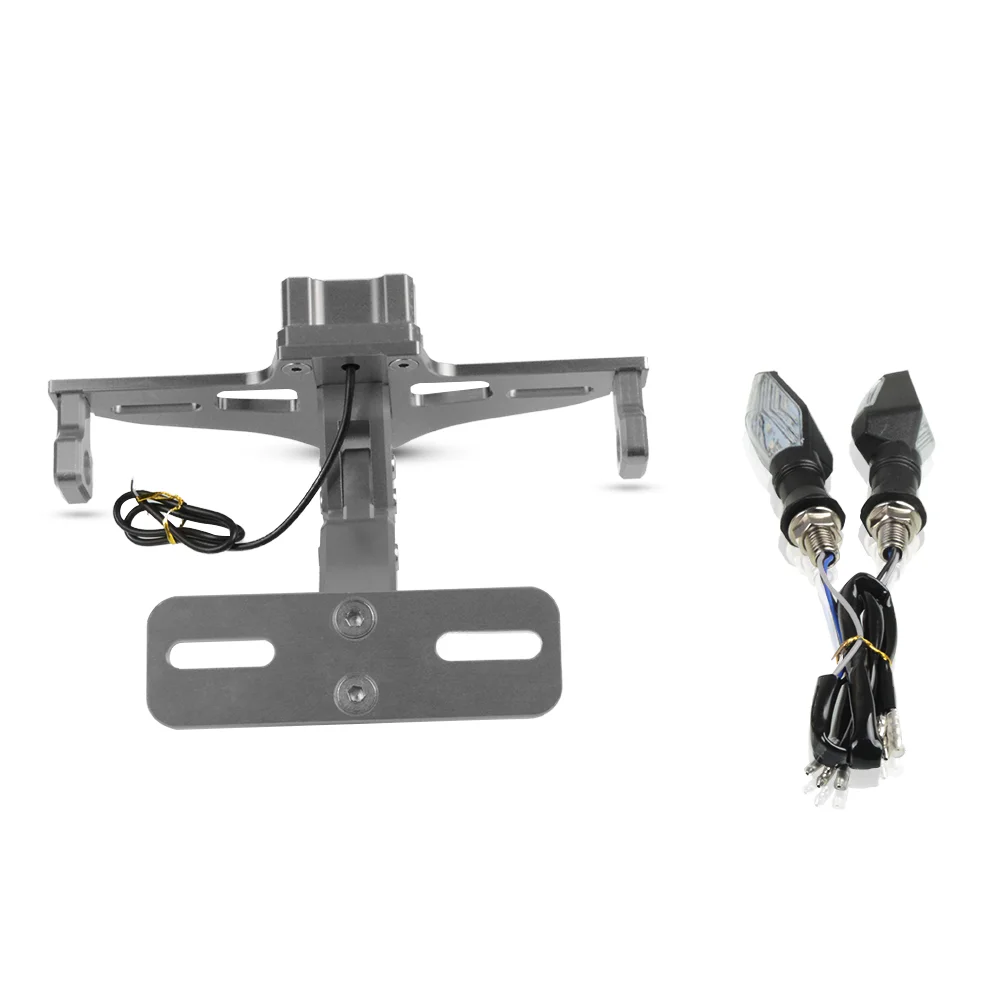 Алюминиевая рама для номерного знака мотоцикла с регулируемым углом YAMAHA YZF R1 R6 2005