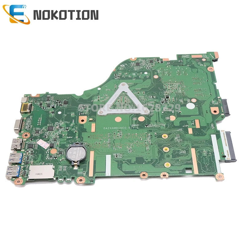 Материнская плата NOKOTION NBGD611005 NBGD6110056 DAZAAMB16E0 для Acer aspire материнская ноутбука SR2ZU