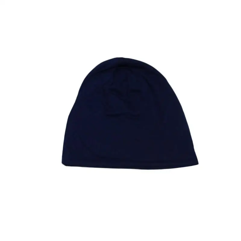 Navy Blue COKK бини для мужчин и женщин, унисекс, летние осенние шапки для женщин, тонкая шапочка, хип-хоп кепка вязаная шапка для женщин и мужчин, мягкая черная шапка - Цвет: Navy Blue