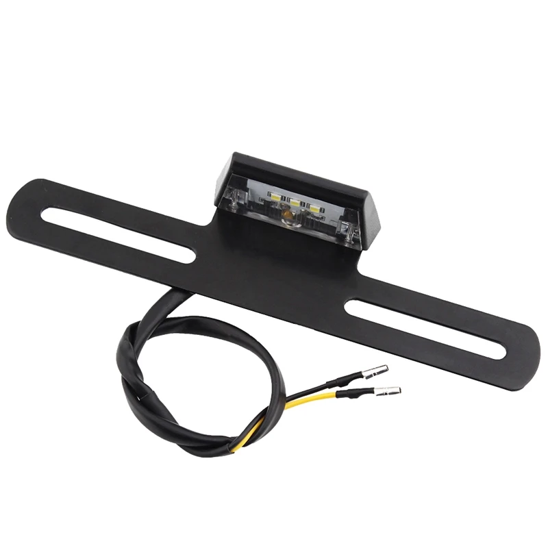 1 шт. Универсальный алюминиевый держатель номерного знака для мотоцикла