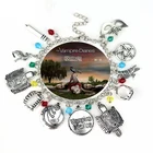 Женские браслеты с дневниками вампира, браслет с подвесками, Женская Модная бижутерия, браслеты Клаус Кэролайн форбес, аксессуары