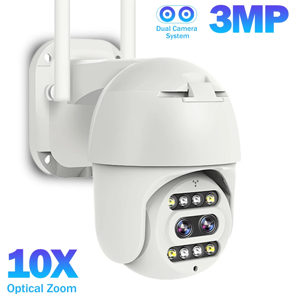 

IP-камера наружная, 3 Мп, HD, 10х зум, автослежение