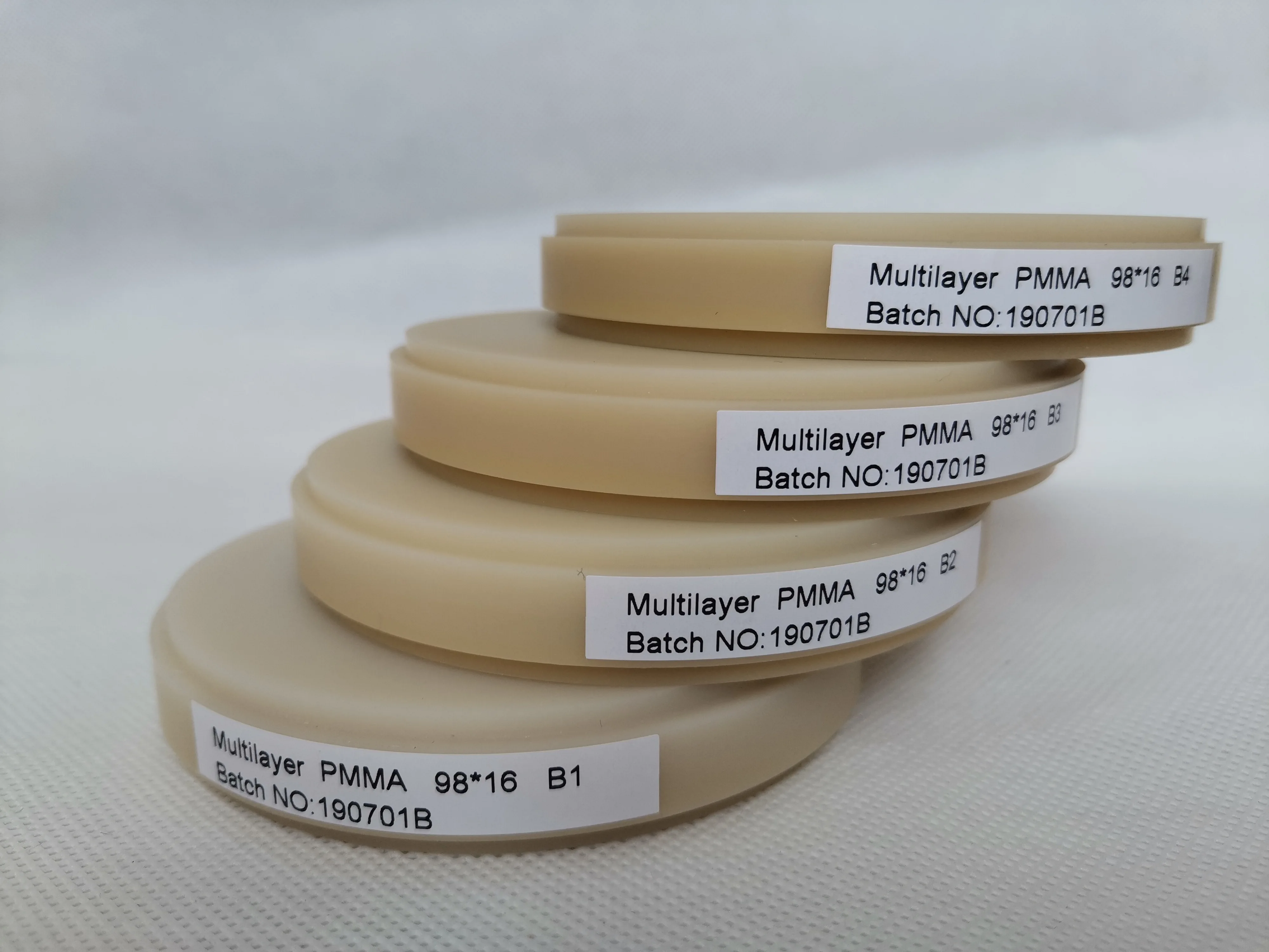 CADCAM OD 98mm Dental PMMA Milling Block Multilayer blank for temporary crown | Красота и здоровье