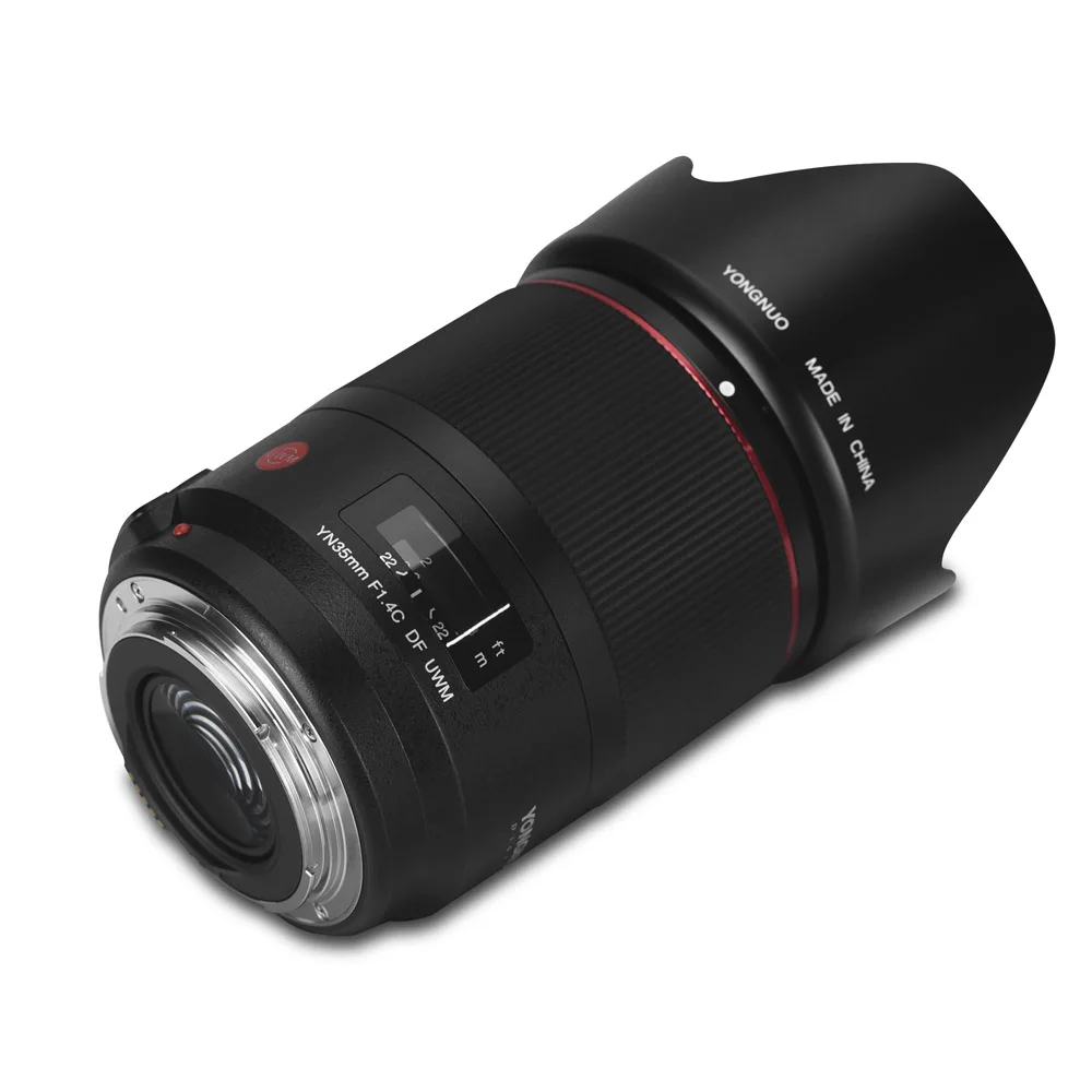 Ультразвуковой волновой двигатель YONGNUO YN 35 мм F1.4C DF UWM широкоугольный объектив с