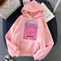 women hoodie kawaii funny ulzzang sweatshirt harajuku korean style graphic female clothes hoodies fashion grunge