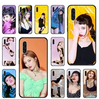 kim hyun a kpop sexy girl phone case for samsung galaxy s note 7 8 9 10 20 fe edge a 6 10 20 30 50 51 70 lite plus cover funda