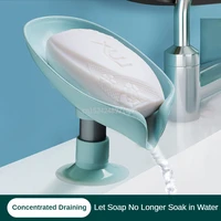 soap box creative drain soap rack free punch suction cup personality cute household bathroom drain artifact