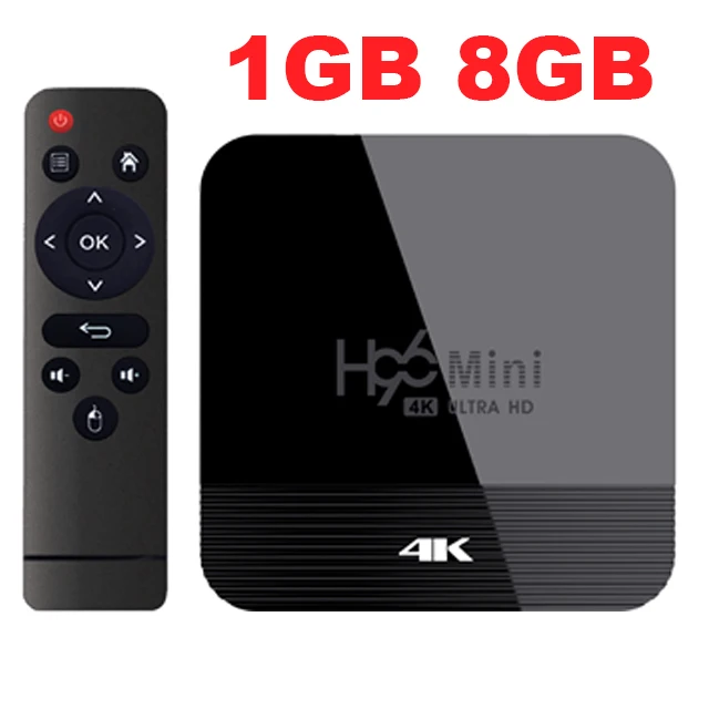 Smart TV Box H96 мини H8 Android 9 0 2G/16G RK3228A 2 4G/5G двойной WI FI BT4.0 4K HD Смарт медиаплеер ТВ Декодер