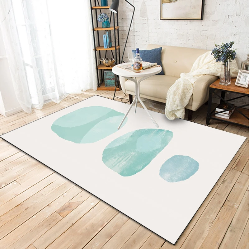 Скандинавский минималистичный ковер для гостиной дома спальни цветные