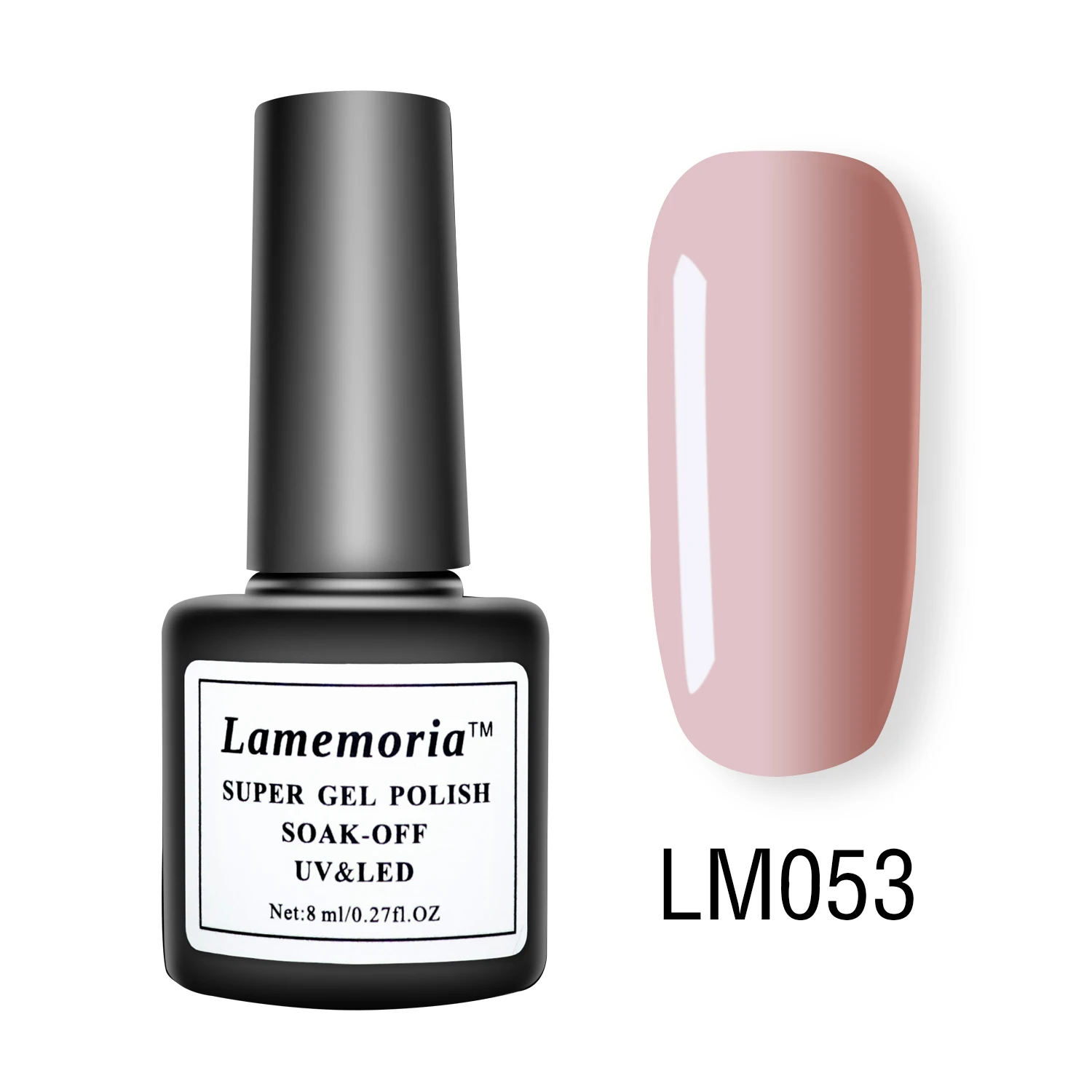 LM053 Lamemoria Гель-лак для ногтей Гибридный гвоздь Art Vernis Полупостоянный УФ светодиодный Топ все для маникюра Базовое покрытие гель лак для ногтей - Цвет: LM053