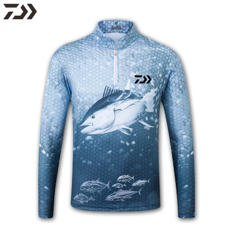 

Daiwa Fishing Clothing Long Sleeve Anti-UV Protection Breathable Quick Dry Outdoor Fishing Clothes Shimanos Fishing Shirt New