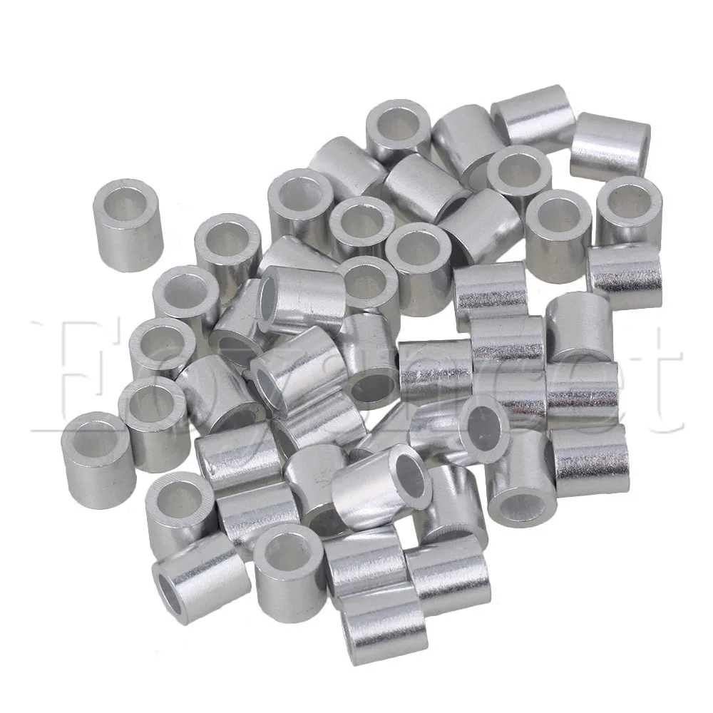 M5 круглые отверстия алюминиевые наконечники зажимы для проволочной веревки