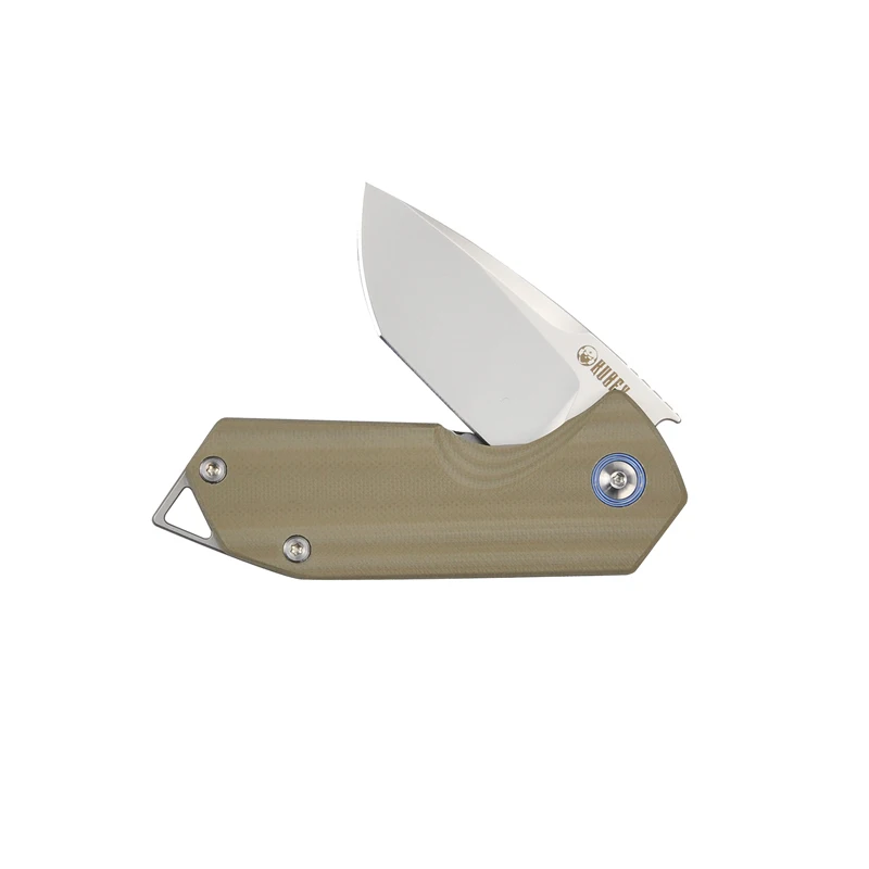 KUBEY KU203 EDC Флиппер нож, лезвие Tanto D2 и Ручка G10 Открытый складной нож с металлическим карманным зажимом для кемпинга пеших прогулок