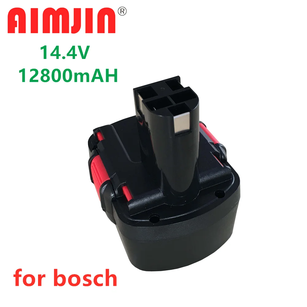 

Upgrade 14.4V 12800mAh Ni-CD Rechargeable Battery for Bosch 14.4V Battery BAT041 BAT038 BAT040 BAT140 BAT159 3660K 2607335533