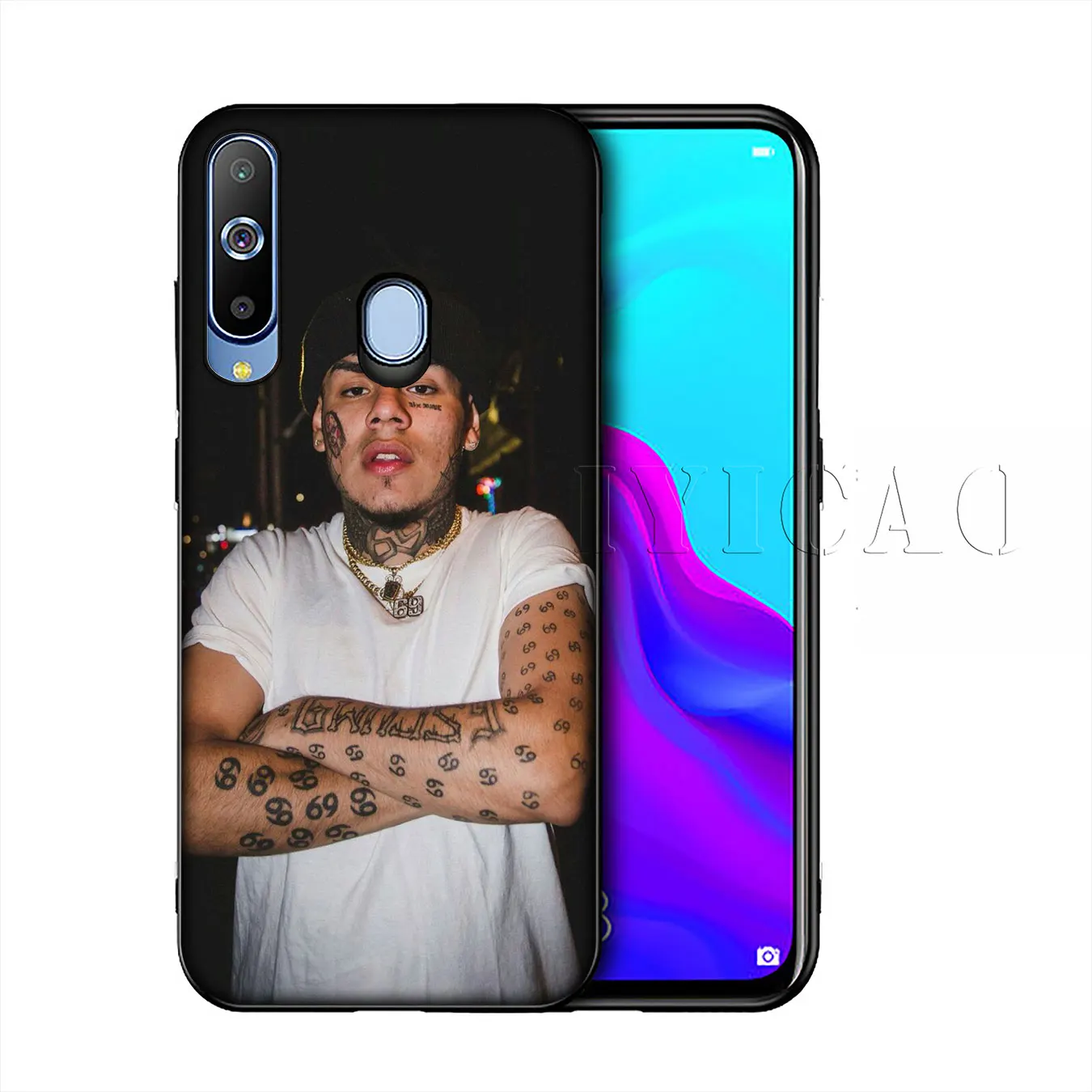 Мягкий силиконовый чехол в стиле хип-хоп для samsung Galaxy Note 10 Plus A50s A40s A30s A20s A10s 69 6IX9INE |