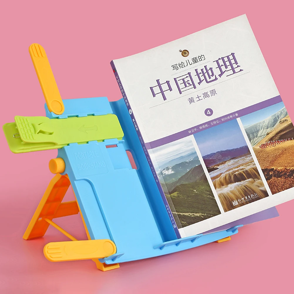 Подставка для книг студентов регулируемая Портативная Складная чтения файлов и