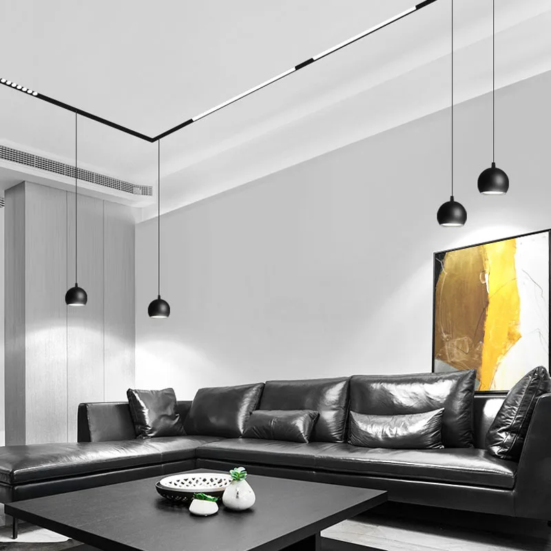 Магнитный аттракцион светодиодный Трековый светильник 10 Вт подъемные лампы для