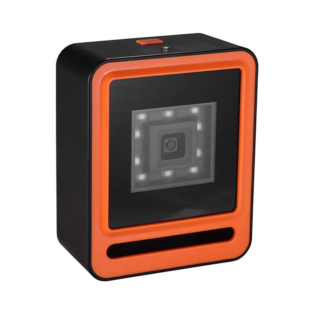 Aibecy Hands free USB проводной 1D 2D QR сканер баркодера Настольный многонаправленный