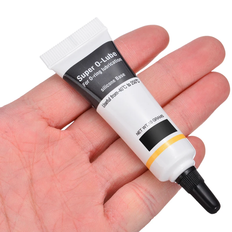 

1pc New 10g Food Grade Silicon Grease Lubricant Super O-lube O-Ring Lubrication For O-ring Maintenance Of Aquarium Filter Tank