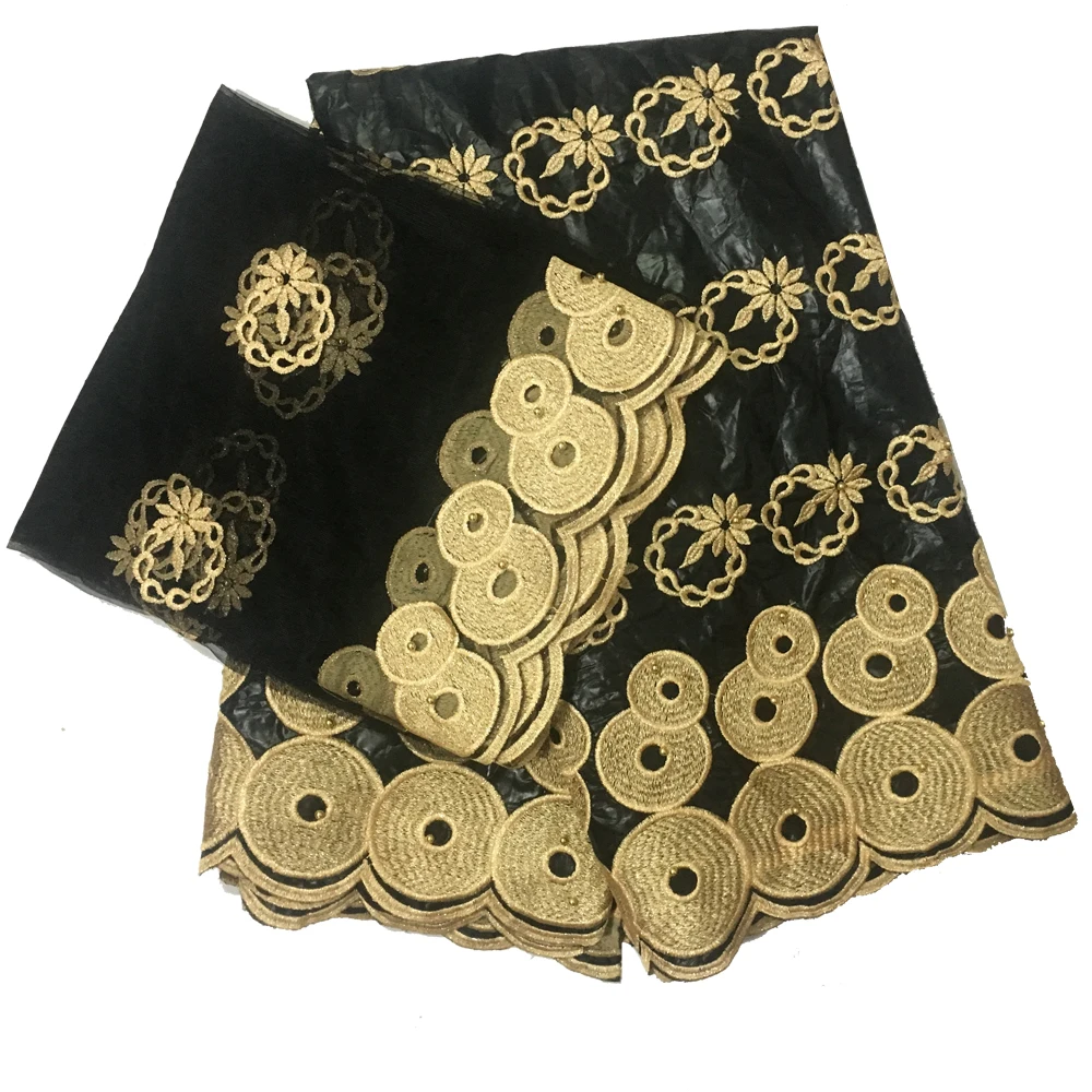 Новинка 2019 африканская ткань для рукоделия Лоскутная Вышивка морская парча