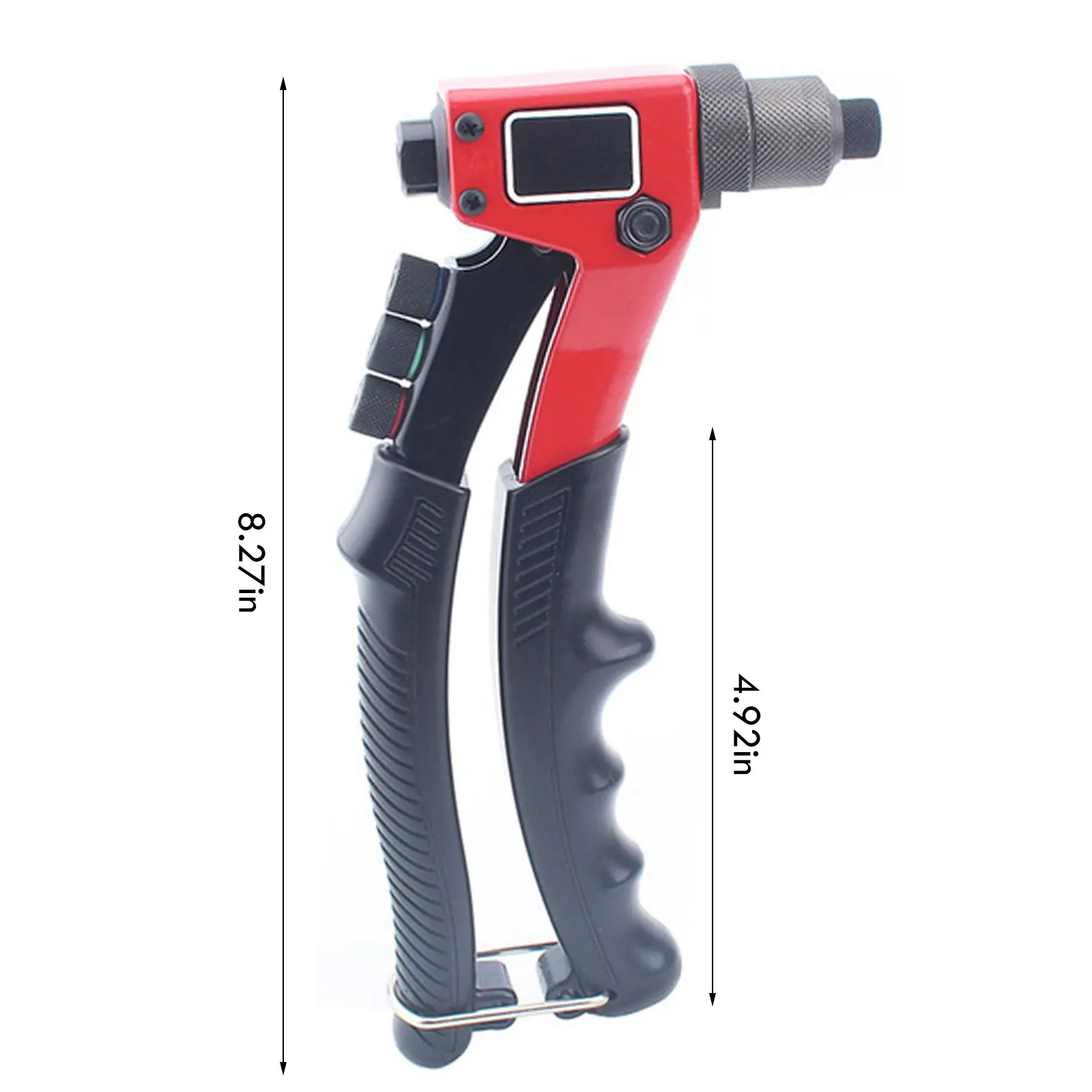 

Manual Rivet Nail Gun Single Hand Blind Riveter Aluminum Woodworking Metalworking Rivet Gun Nail Plucking Tools