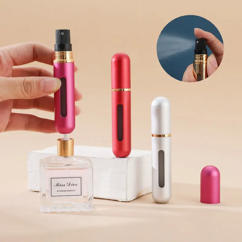 5 мл 8 портативный мини-флакон для парфюма с распылителем пустой косметический